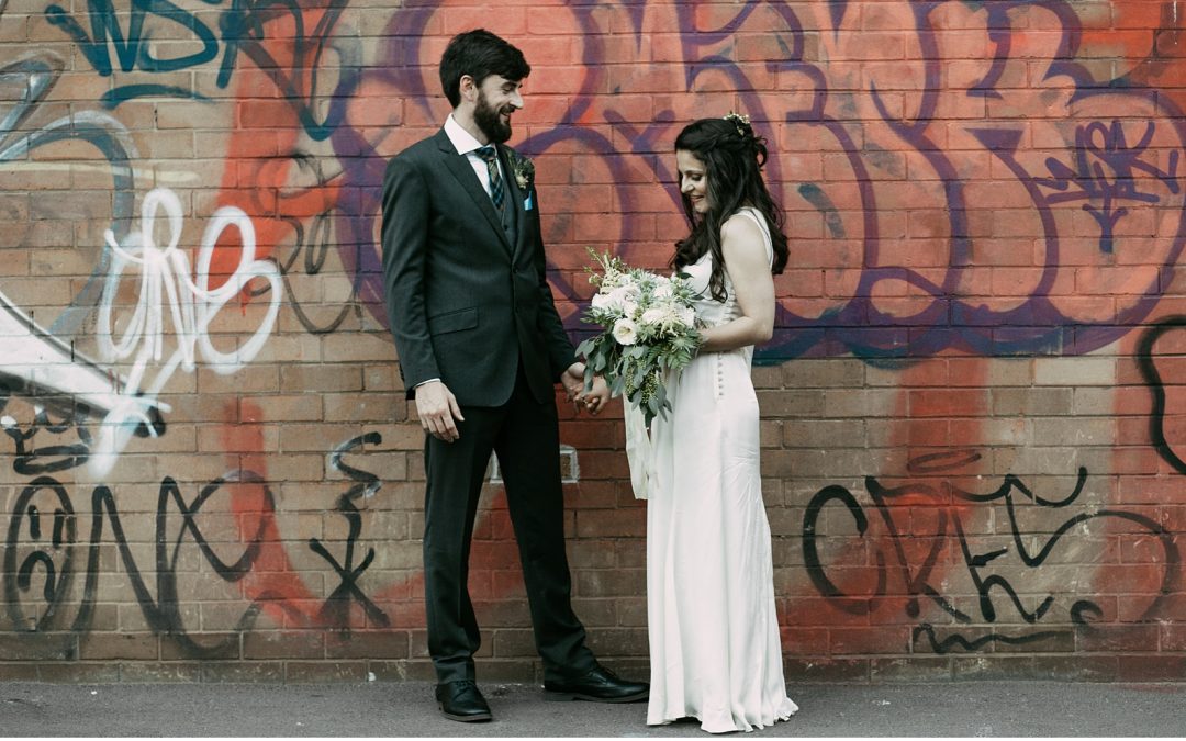 Cool Industrial Sheffield Wedding by Alexandra Cavaye Photography