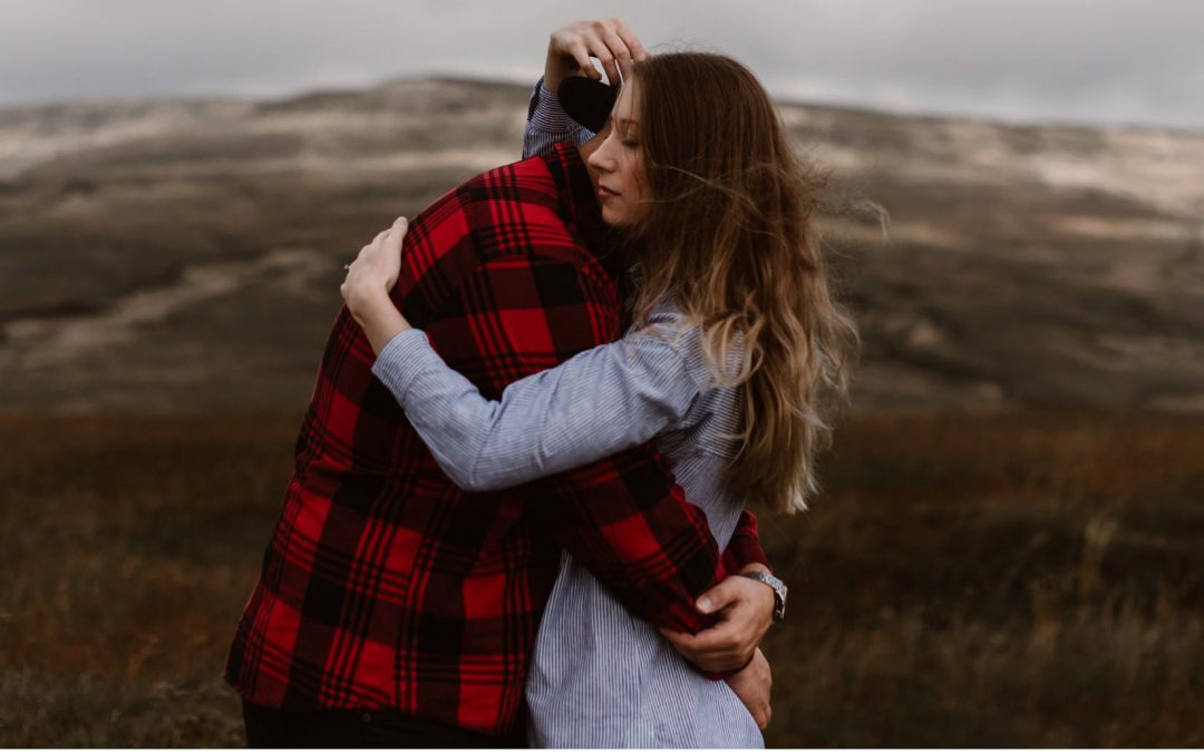 Ross and Bethan – A Misty Moorland Pre-Wedding Shoot