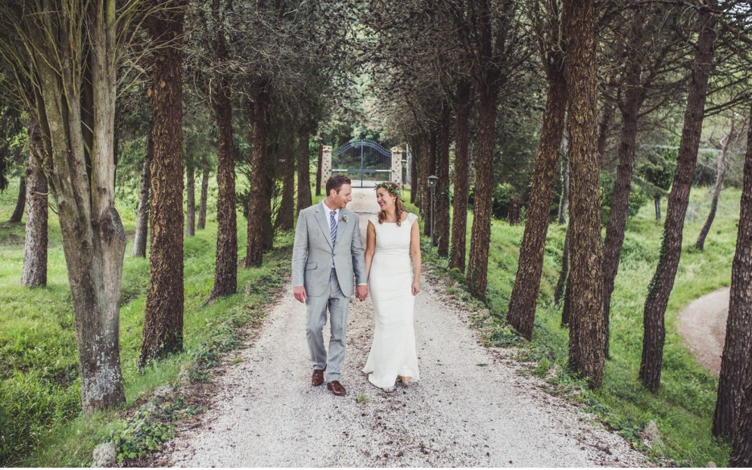 An Italian Hilltop Villa for a Flower Filled Family Focused Wedding